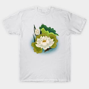 Minhwa: Lotus and Carp D Type (Korean traditional/folk art) T-Shirt